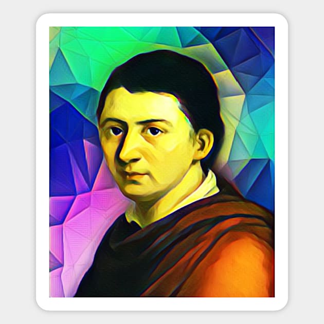 Friedrich Schlegel Portrait | Friedrich Schlegel Artwork 7 Magnet by JustLit